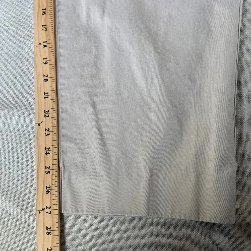 Polo Ralph Lauren Andrew Pant Mens 38x27 Pleated Chino Khaki Tan Cotton Trousers